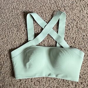 Strappy sports bra